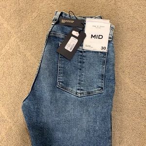 New Morgan Cate Mid Rise Ankle Skinny never been worn-tags detached but included